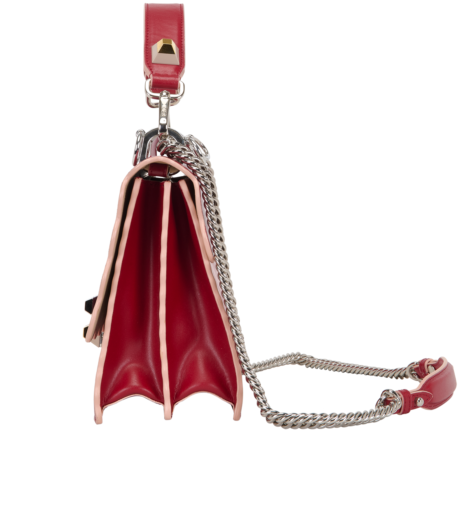 Medium Kan I, &pound;595, Handbags, Red, Leather, Bottom view
